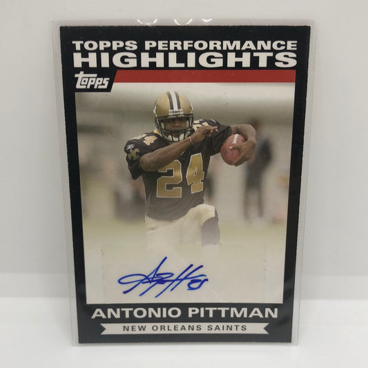 Antonio Pittman 2007 Topps Auto