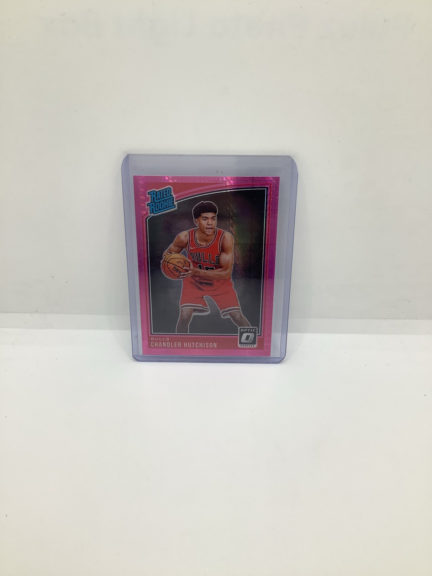 2018-19 Donruss Optic Chandler Hutchinson RC Pink