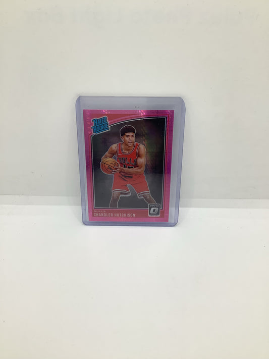 2018-19 Donruss Optic Chandler Hutchinson RC Pink