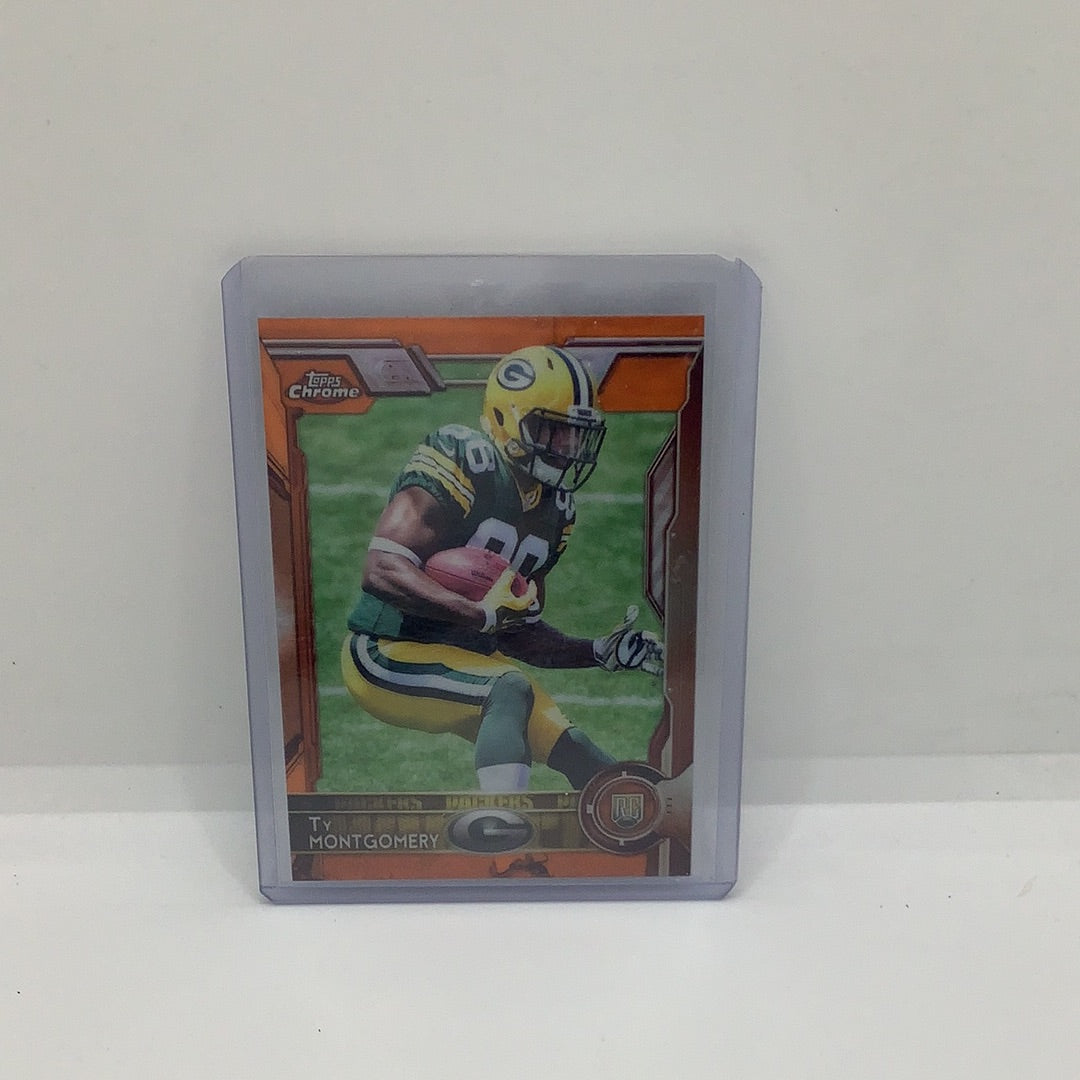 2015 Topps Ty Montgomery RC Orange