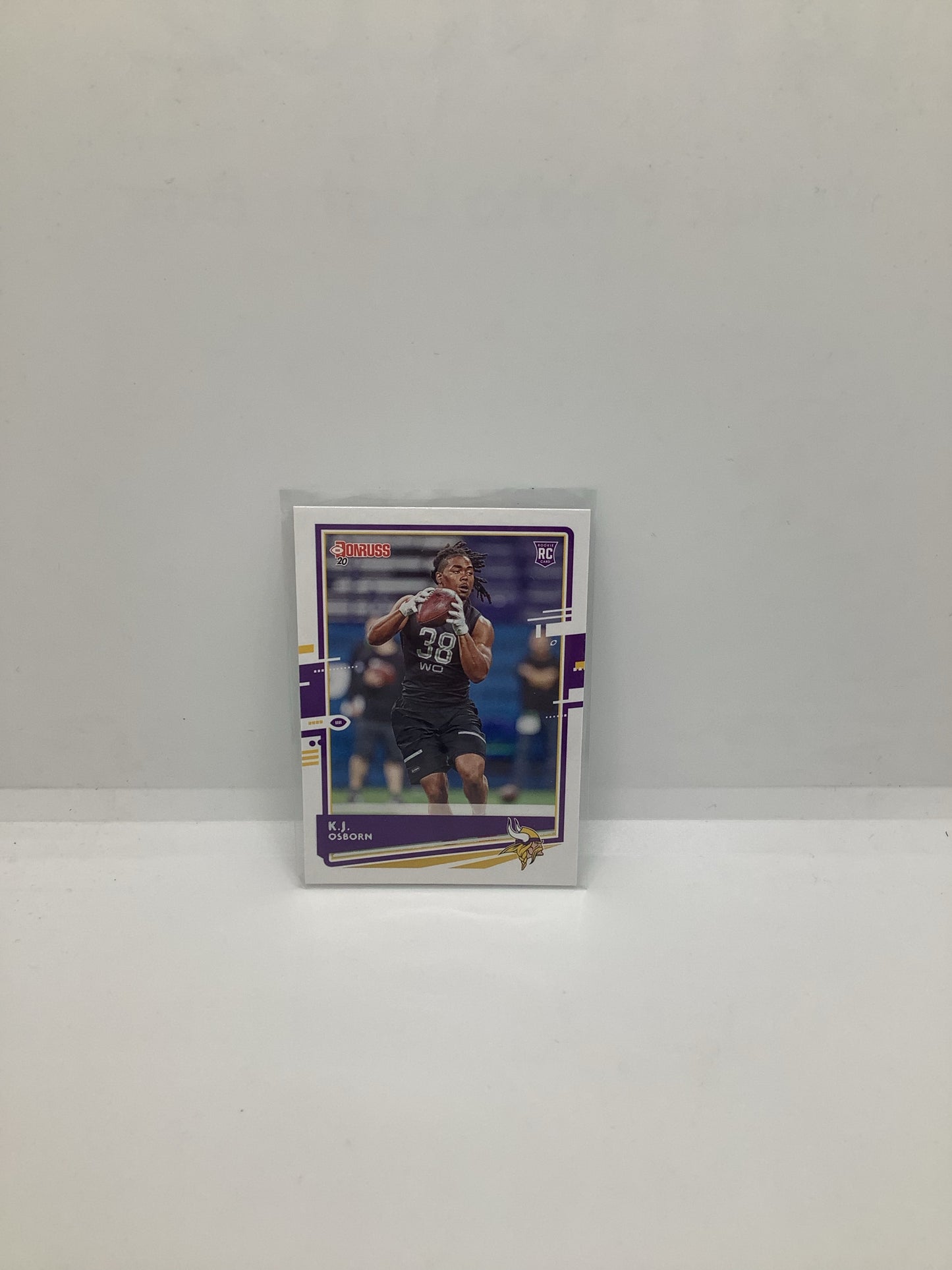 2020 Donruss K.J. Osborn RC Purple