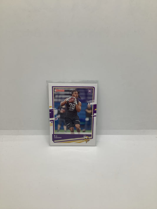 2020 Donruss K.J. Osborn RC Purple
